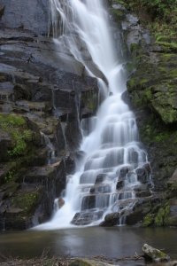 Bottom section of Eastatoe Falls